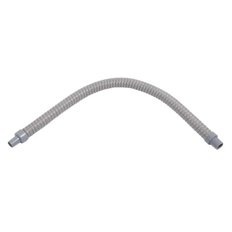 ABUI-1pcs пластиковая труба слива воды шланг длиной 60 см для кондиционера серый
