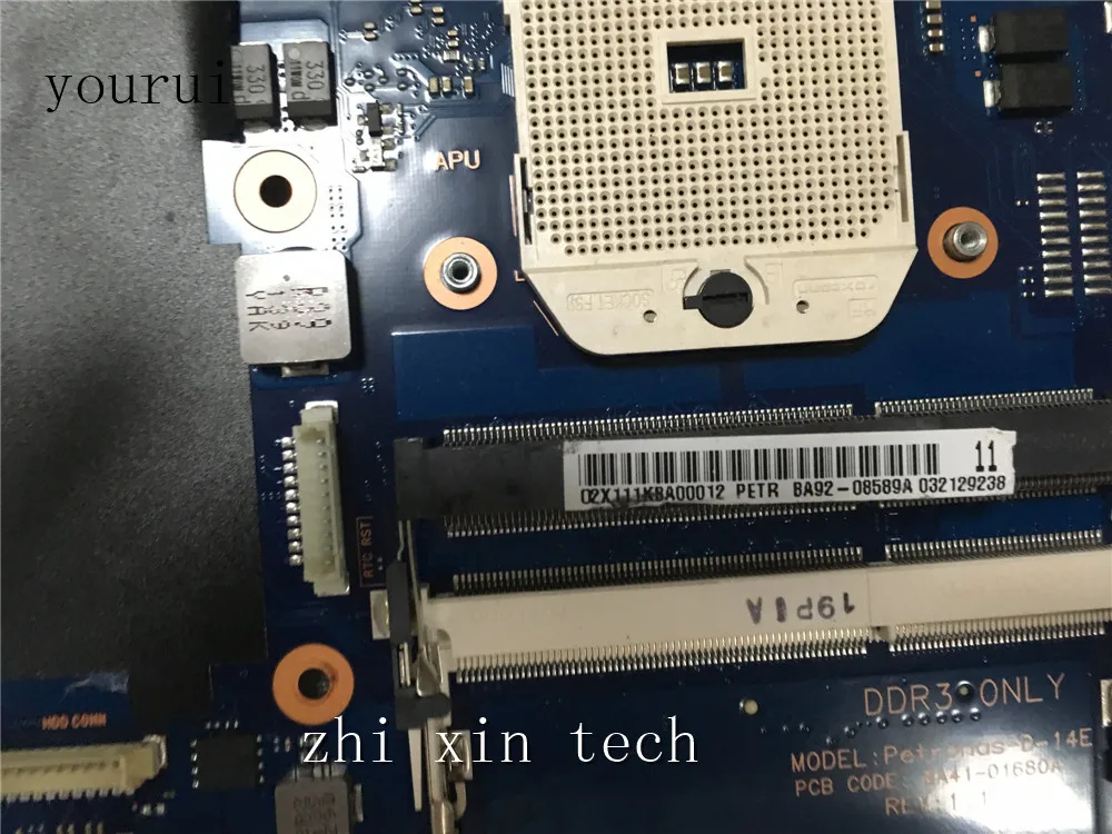 Yourui BA92-08589A BA92-08589B BA41-01680A материнская плата для samsung 305V4A Материнская плата ноутбука DDR3 тестирование работы идеально подходит