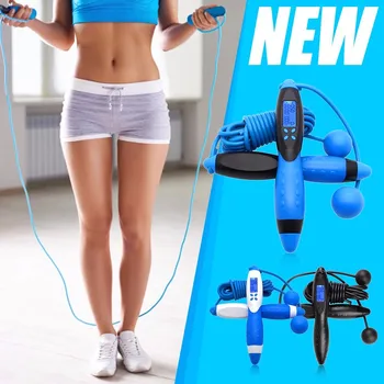 

New Jump Ropes Smart Electronic Digital Adult Calorie Consumption Professional Fitness Body Building Exercise Jumping Rope#T3