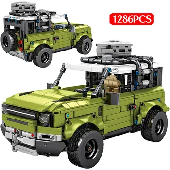 

SEMBO 1286PCS Creator City Pull Back Off-road SUV Vehicles Building Blocks Technic Racing Car Bricks Gifts Toys For Children