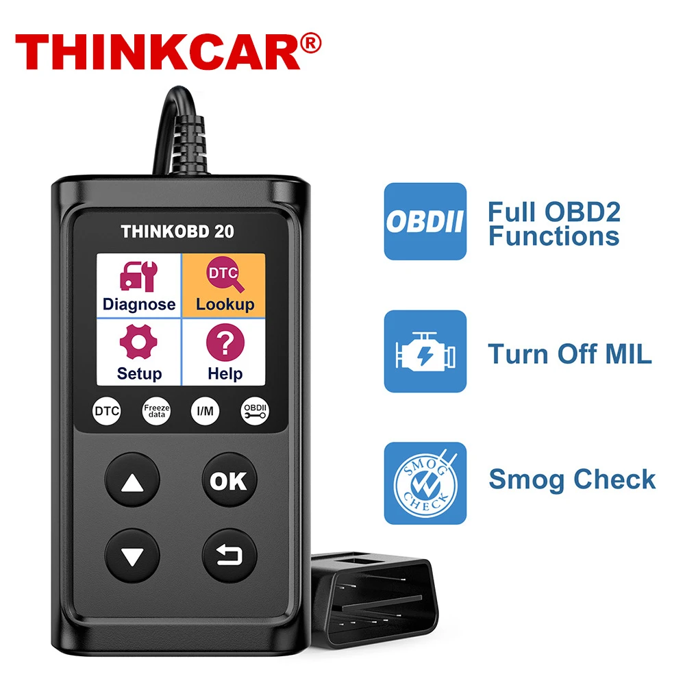 THINKCAR THINKOBD 20 OBD 2 Scanner Car Diagnostics Tool Automotive Scanner OBD2 Scaner ODB2 Code Reader Auto Universal Diagnosis auto inspection equipment