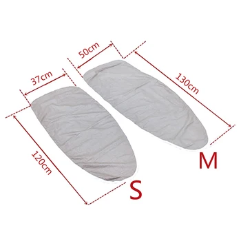 

Home Universal Silver Coated Padded Ironing Board Cover & 4mm Pad Thick Reflect Heavy Heat Reflective Scorch Resistant 2 Sizes