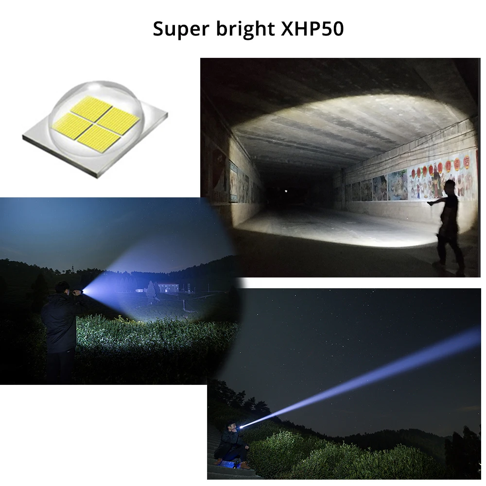 Супер яркий XHP50 светодиодный велосипедный фонарь USB Перезаряжаемый Водонепроницаемый зум велосипед свет 5 режимов освещения подходит для ночной езды