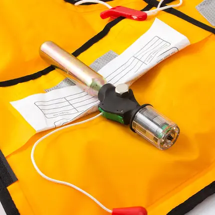 ISO 12402-3 одобренный автоматический ручной надувной спасательный жилет PFD для 150N EN396 Сертифицированный