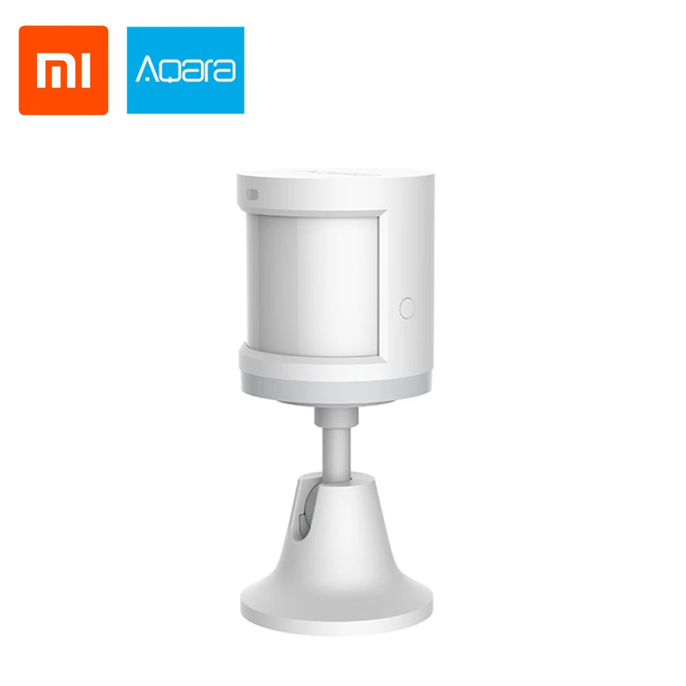 

Xiaomi mijia Aqara Human Body Sensor Smart body Movement Motion Sensor Wireless ZigBee Connection holder Light Gateway Mi home APP