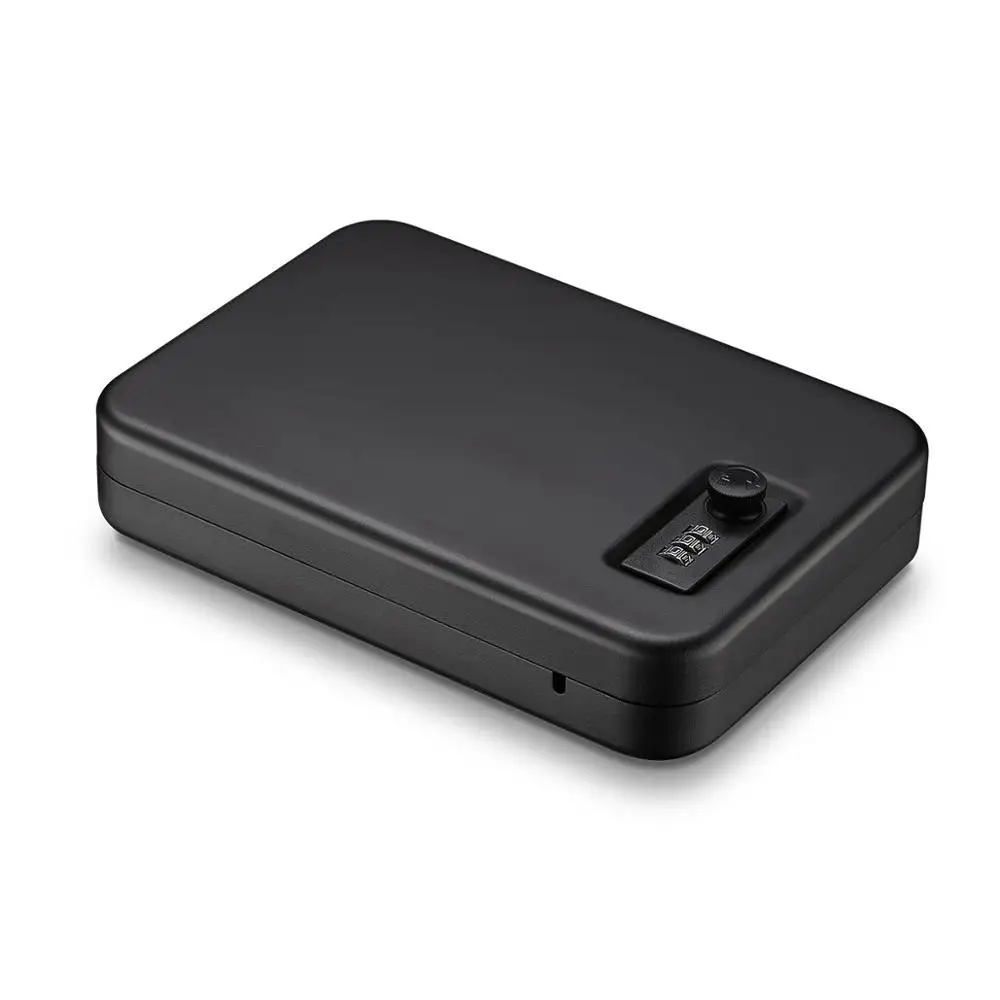 Combo lock gun safe box,handgun box,pistol safe