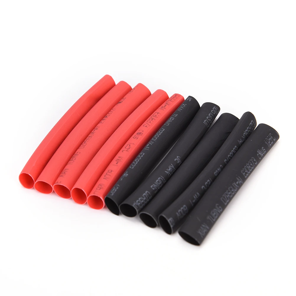 150PCS Black And Red 2:1 Assortment Heat Shrink Tubing Tube Car Cable Sleeving Wrap Wire Kit Heat Shrinkable Tube
