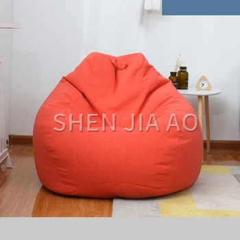 

1PC 80*90cm Cotton Single Small Sofa Bean bag Comfortable Lazy Bean bag Sofa Creative Balcony Lazy Bean bag Sofa(Medium Size)