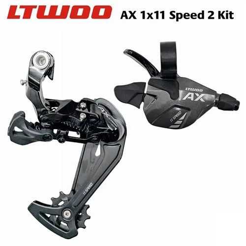 SL and RD LTWOO AX 1x11 скоростной триггерный переключатель передач+ задние переключатели, совместимые с 52T 11s для MTB велосипедная кассета Аксессуары для велосипеда - Цвет: SL and RD
