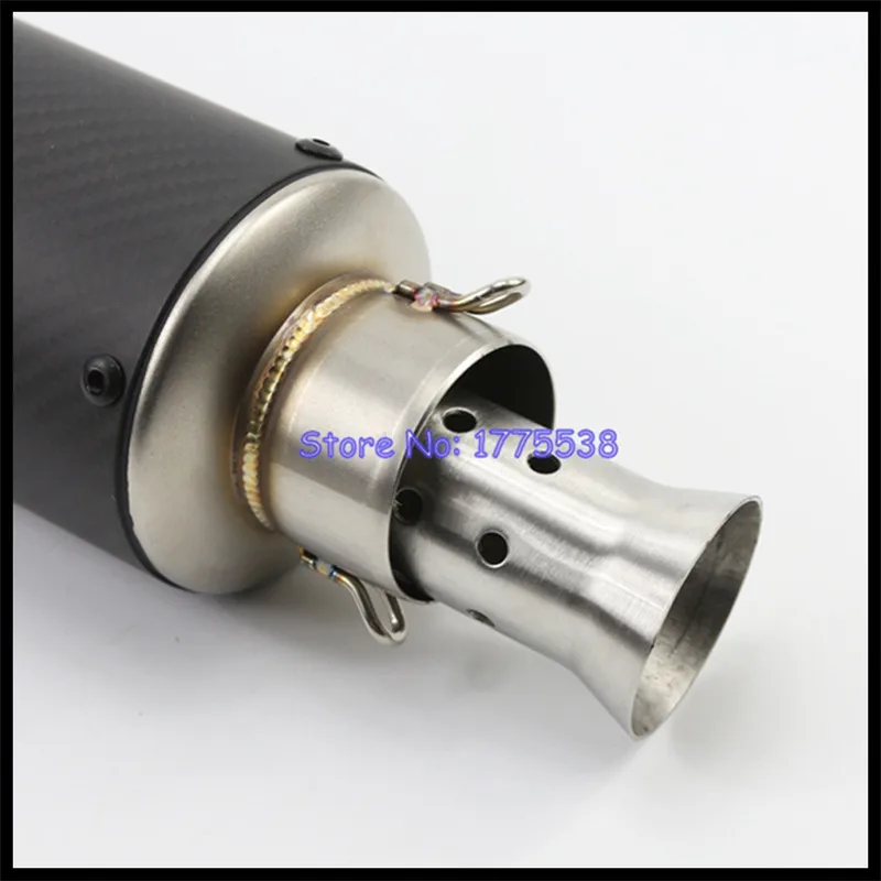 10pcs/lot OD:50mm/60mm Universal Motorcycle Exhaust Muffler Escape Demper Silencer Baffle DB Killer for Yamaha Suzuki Honda Pipe - Image 6