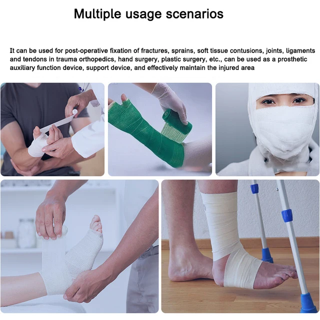 Medical Gypsum Liner Cotton Roll POP Plaster Bandage Orthopedic Cast  Padding Plaster Pure Cotton Flakes For Orthopedic Fixation - AliExpress