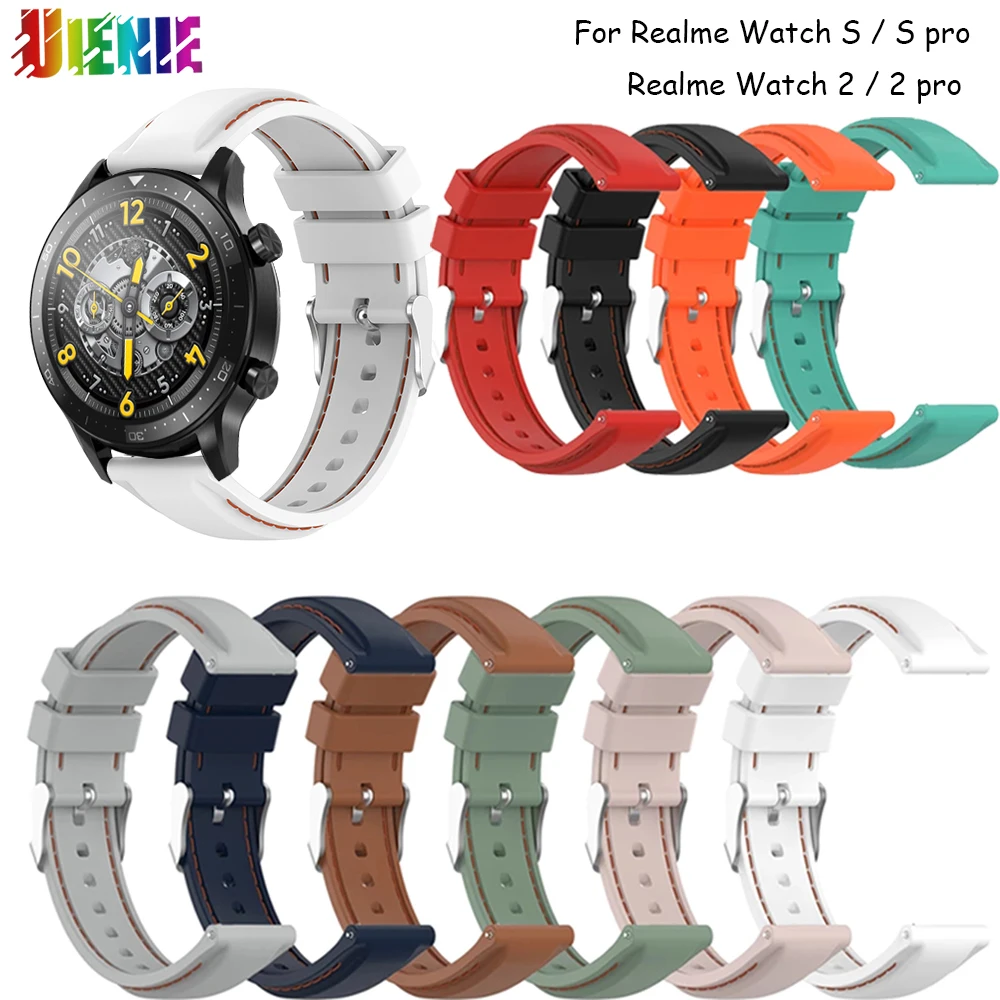 Cinturino In Silicone Per Realme Watch S 2 Pro Smart Band Sports Sports Watch Cinturino A Prova Di Sudore Per Realme S Watch Realme Wristband