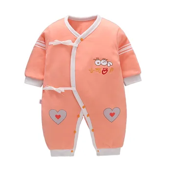 

Newborn Baby Clothes Autumn Baby Girls Clothes Winter Baby Romper Long Sleeve Cardigan For Boys Jumpsuit Clothes 0 6 9 24 Month