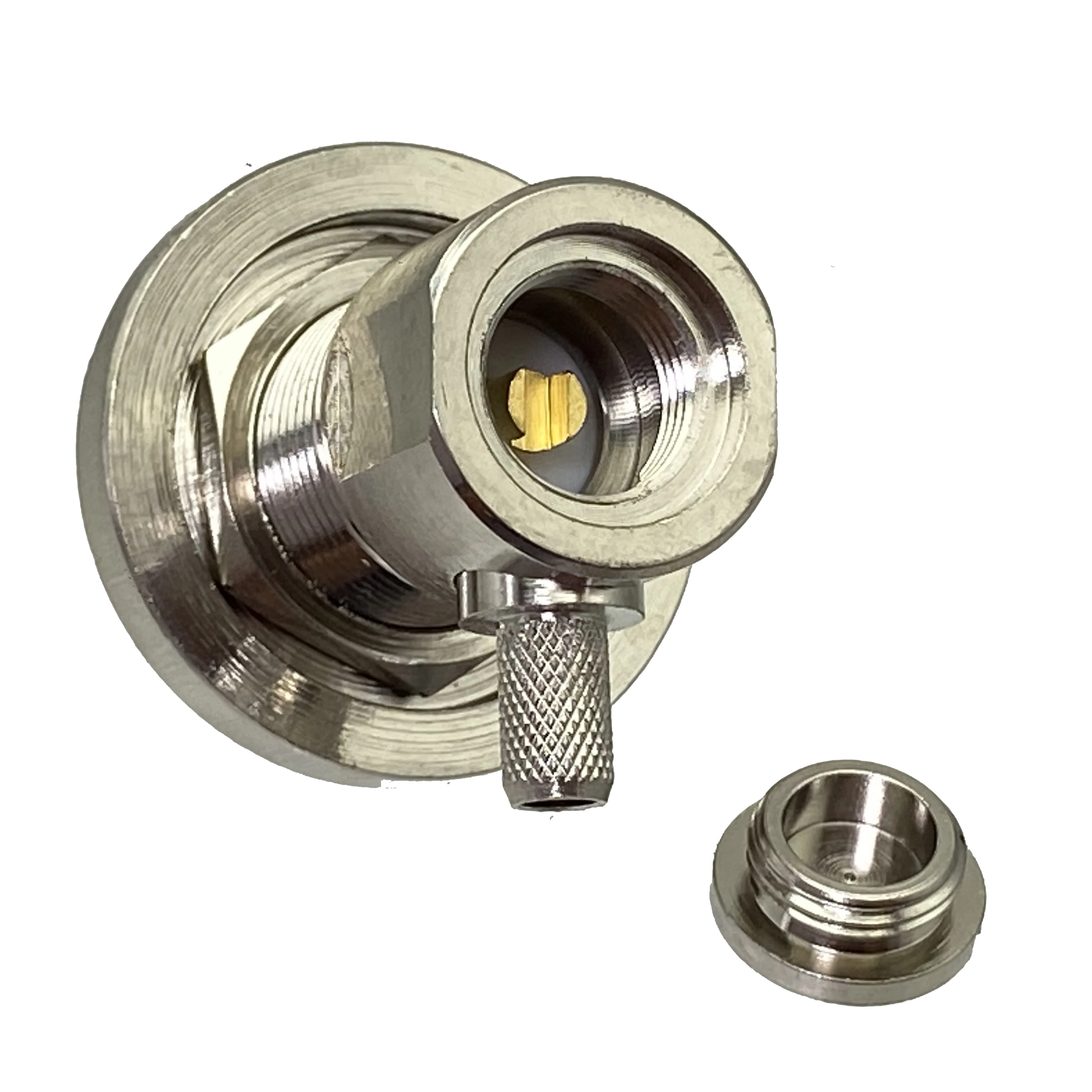 10Pcs Connettore SMA Femmina Jack Paratia A Crimpare Per Cavo - Foto 8