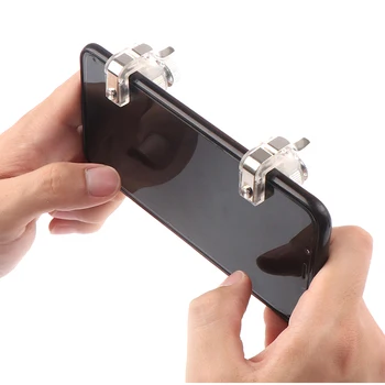 

1Set Metal Gamepad Mobile Trigger Control Smartphone Gamepad Controller For PUBG