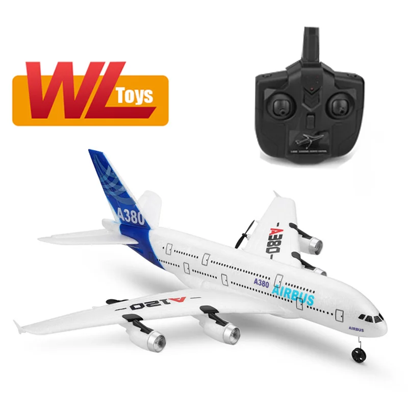 Новинка 2019 WLtoys аэробус A380 игрушечный самолет 2 4 ГГц 3-канальный радиоуправляемый