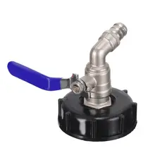 3/" S60x6 резьба латунный кран адаптер разъем Замена клапан для IBC бак C63E