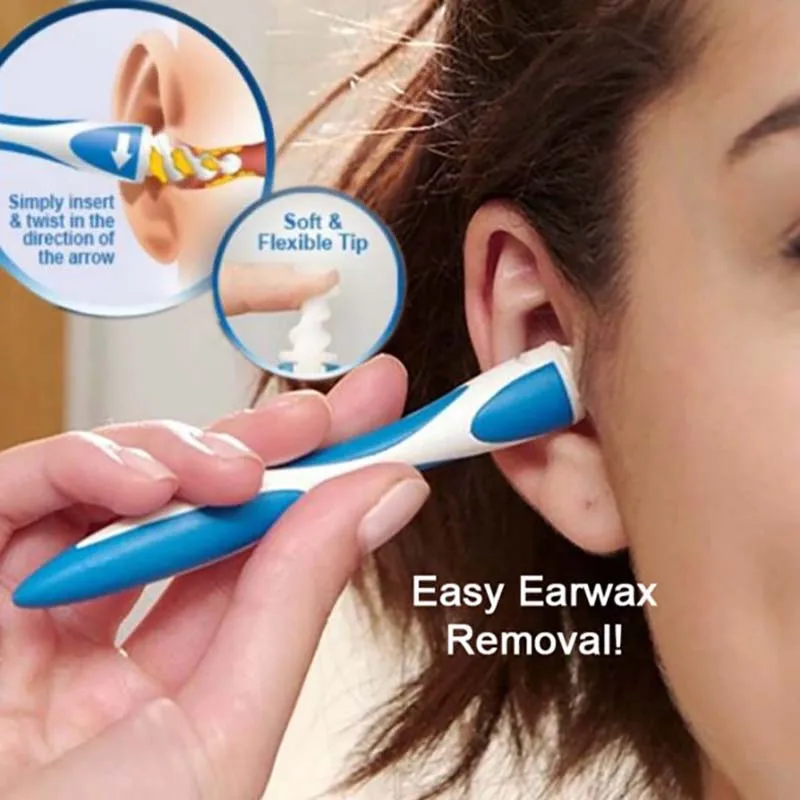 Removal-Tool-Cleaner Earpick-Swab Clean-Tools 16-Tips Ear-Care Easy-Earwax-Removal-Swab-Kit