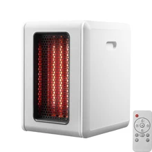 Hight Quality  White Remote Controlled Room Patio Portable Electric Fan Heaters