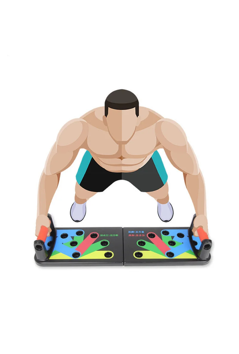 

Portable push support plate, home exercise equipment and gym training, push up pressure supports Comprehensive Fitness Exercise