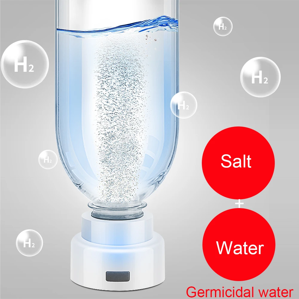 SPE портативный генератор водорода фильтр ионизатор для воды Pure H2 PEM богатая