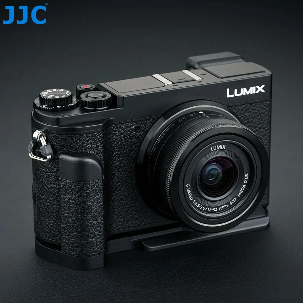 JJC быстросъемная l-образная пластина для камеры, рукоятка для Panasonic Lumix GX9 GX7 Mark III GX85 GX80 GX7 Mark II, замена Panasonic DMW-HGR2