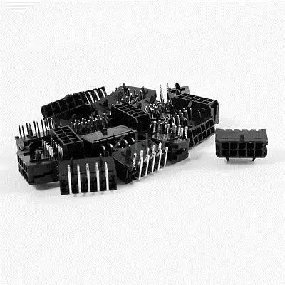 

20 Pcs Double Row 10 Pins Bending Flat Header Socket Connector