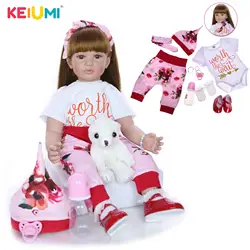 Модное изделие 24 дюймов Reborn Baby Doll 60 см силиконовый мягкий реалистический для маленькой принцессы Детская кукла игрушка Этнические куклы