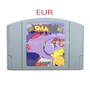 

High EUR PAL Quality Customer Cartridge Super SMA Bros Card for 64 Bit Video Game Console