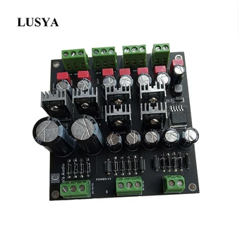 

Lusya 3 ways independent linear regulated power supply with high speed and low noise for Preamplifier DAC T1385