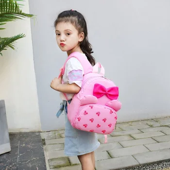 

Children school bag Kindergarten kids Mickey&Minnie backpack cute baby child bag 2-6 years old cartoon girl small backpack