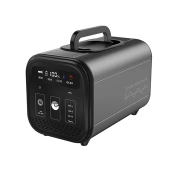 

Portable Power Station 300Wh, with Type C output Power bank 220V Solar Power Generator