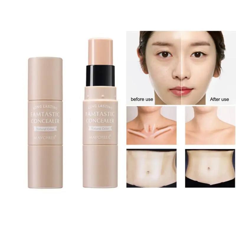 

Double-head High-light Repairing Stick Corrector Contour Stick Cosmetic MakeupBrighten Skin Color Face Makeup Stick
