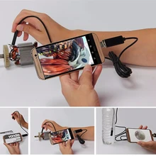 7,0 мм Водонепроницаемая камера для осмотра USB камера для осмотра мобильных телефонов Регулируемая видеокамера в реальном времени