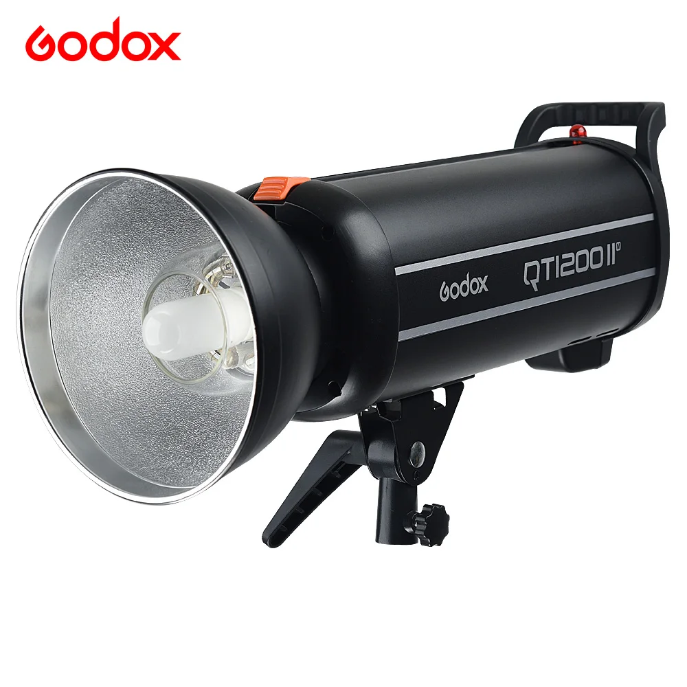 US $799.00 Godox QT1200II QT1200IIM 1200WS GN102 18000s High Speed Sync Built In 24G Wirless X System With Bulb Flash Strobe Light Lamp