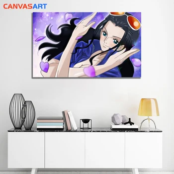

Canvas Art One Piece Nico Robin Blank history Poster Wall Pictures for Living Room Canvas Painting Nordic Style