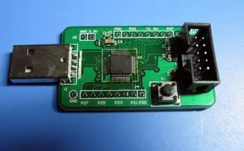 

U disk development board / C8051F340 onboard 128M byte memory / learning board / source program / source code