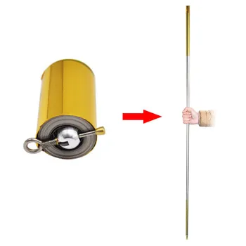 

110CM length Appearing Cane silver cudgel metal magic tricks for professional Accessories brinquedos juguetes zabawki игрушки