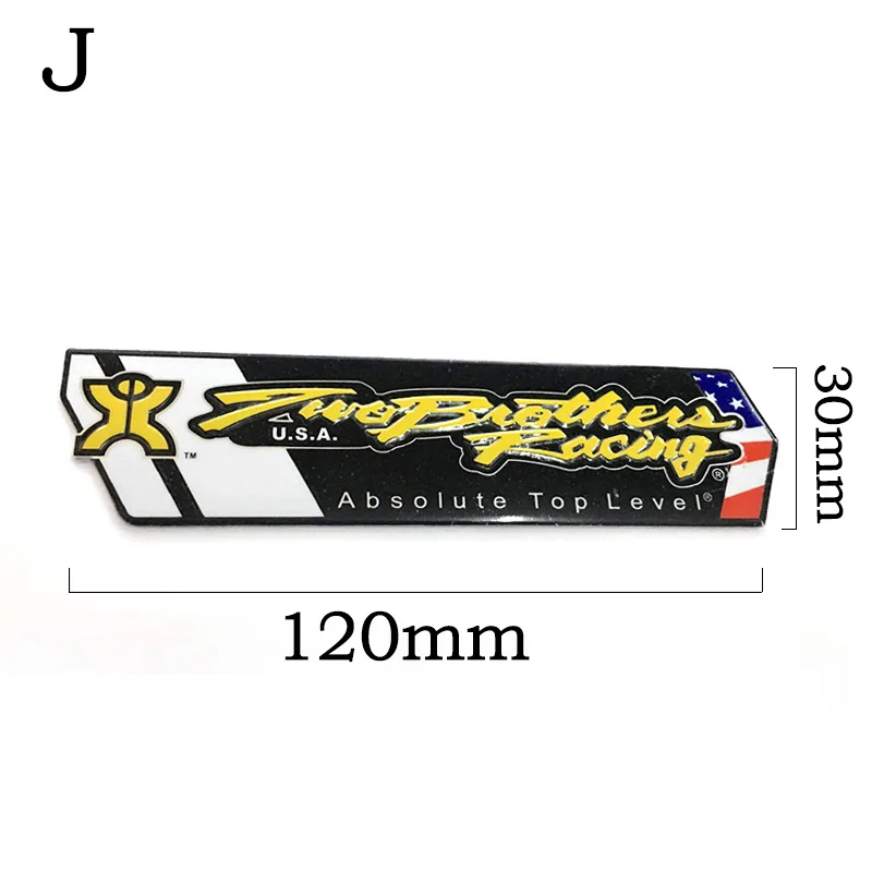 3D Aluminum Heat-resistant Motorcycle Exhaust Pipe Decal Sticker For Scorpio Two brothers Scorpio Arrow Leovince moto Sticker