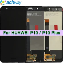 Huawei P10 Plus ЖК-дисплей+ сенсорная панель дигитайзер в сборе с рамкой VKY-L09 VKY-L29 Замена huawei P10 ЖК-VTR-AL00