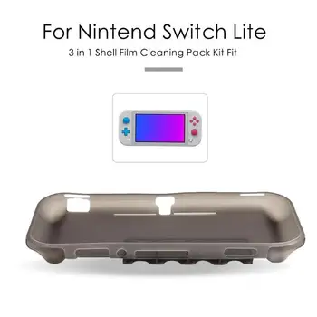 

3 in 1 Protection Shell Film Cleaning Pack Kit Fit for Nintend Switch Lite