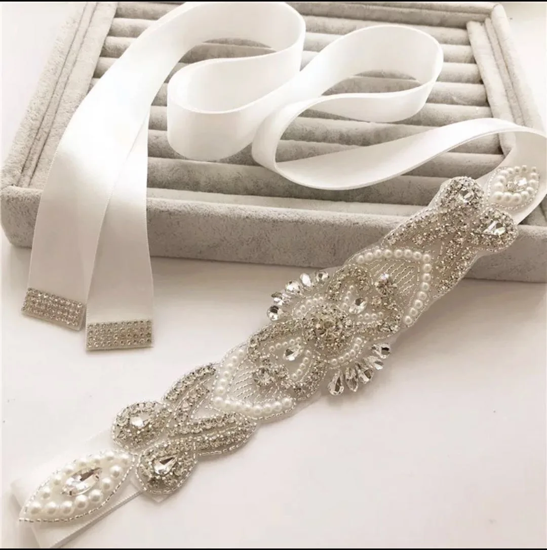 vestido de casamento faixa de cristal bandana bride madrinhas accssories
