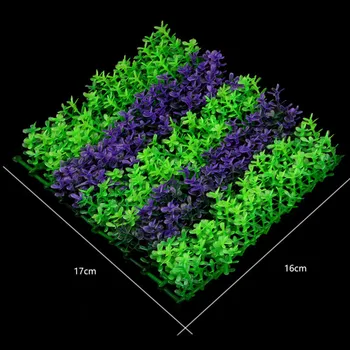 

Plastic Artificial Aquarium Lawn Decoration Fish Tank Water Plants Grass Ornament Decor Background Landscaping Accessories