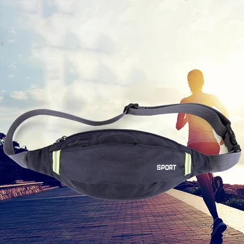 

Running Waist Bag Sport Pack Cycling Bag Belt Men Women Outdoor Fanny Waist Pouch Travel Racing Hiking Gym Fitness Money Purse