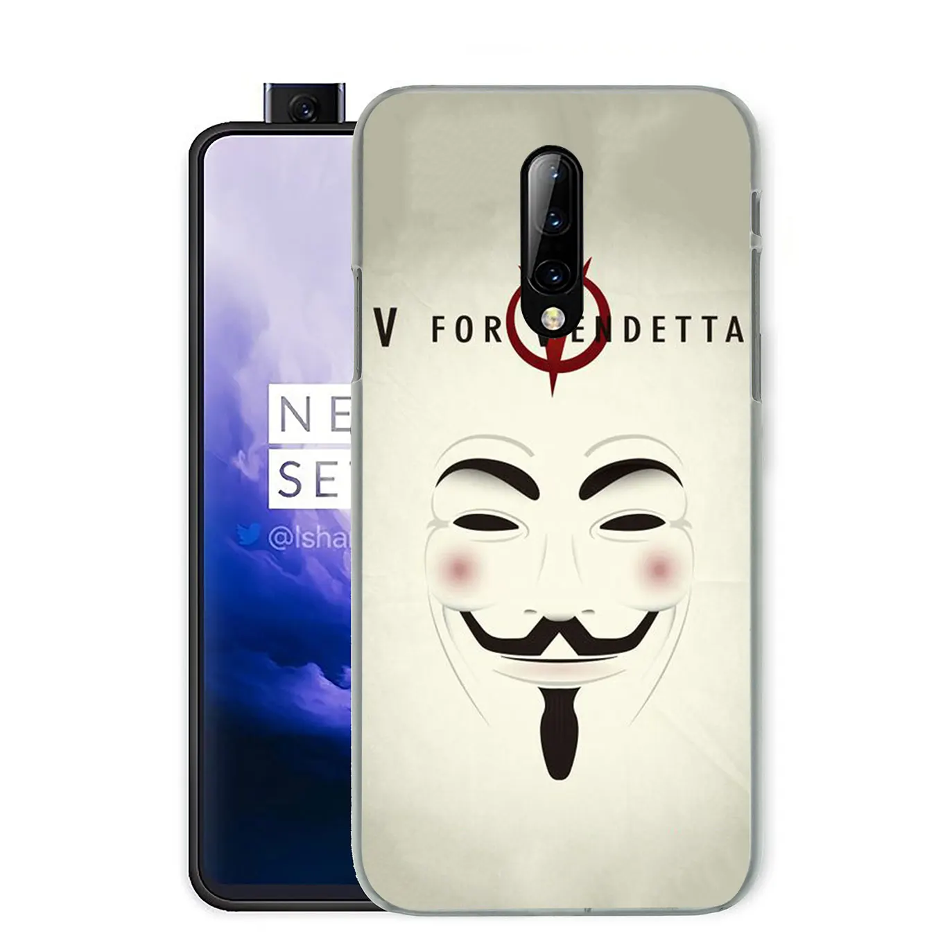 V для Vendetta жесткий пластиковый чехол для сотового телефона чехол для Oneplus 7 Pro 6 6T 5 5T 7Pro One Plus