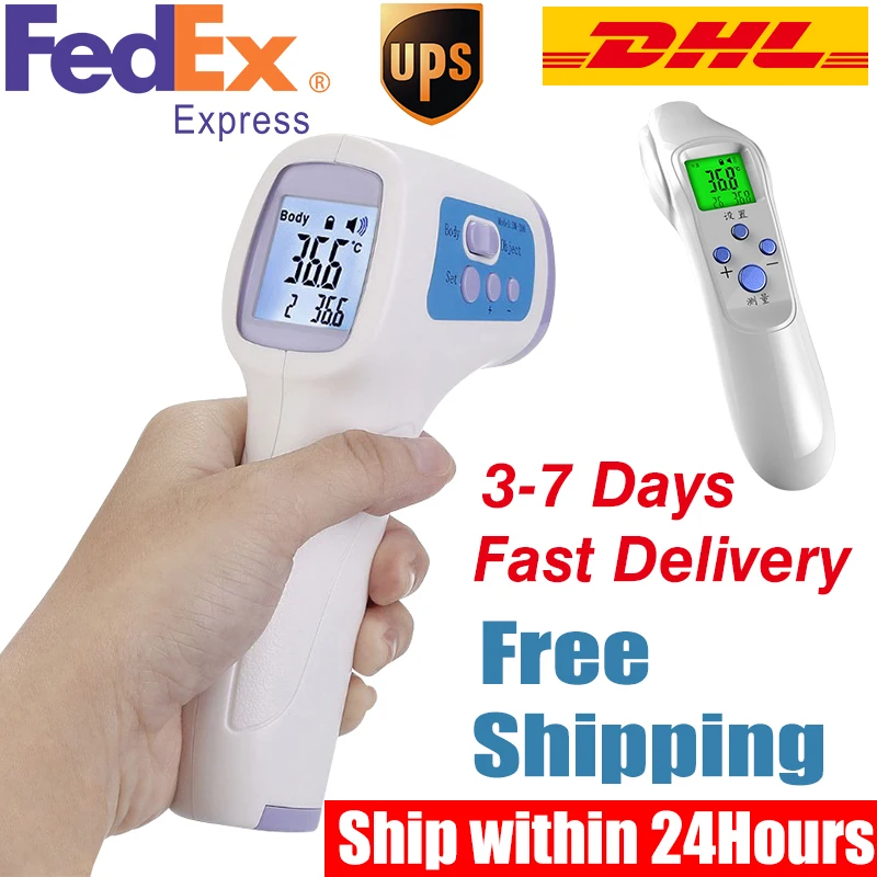 

Baby Digital Infrared Kid Thermometer Gun Non-Contact Forehead Temperature Measurement Tool For Baby Adults Multi-use