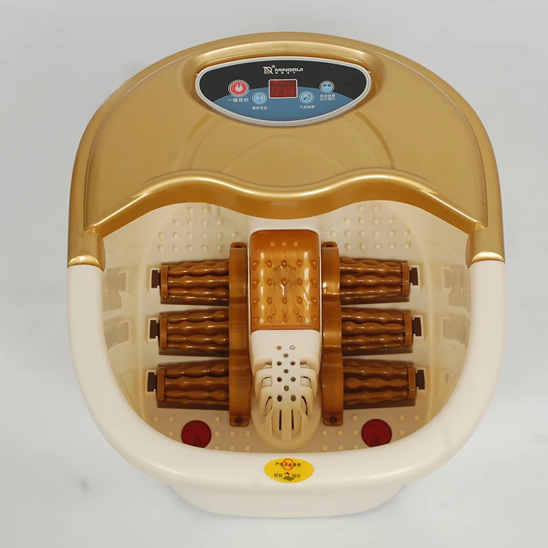 Automatic Massage Foot Tub Electric Heating Foot Massager Portable Durable Infrared Sterilization P