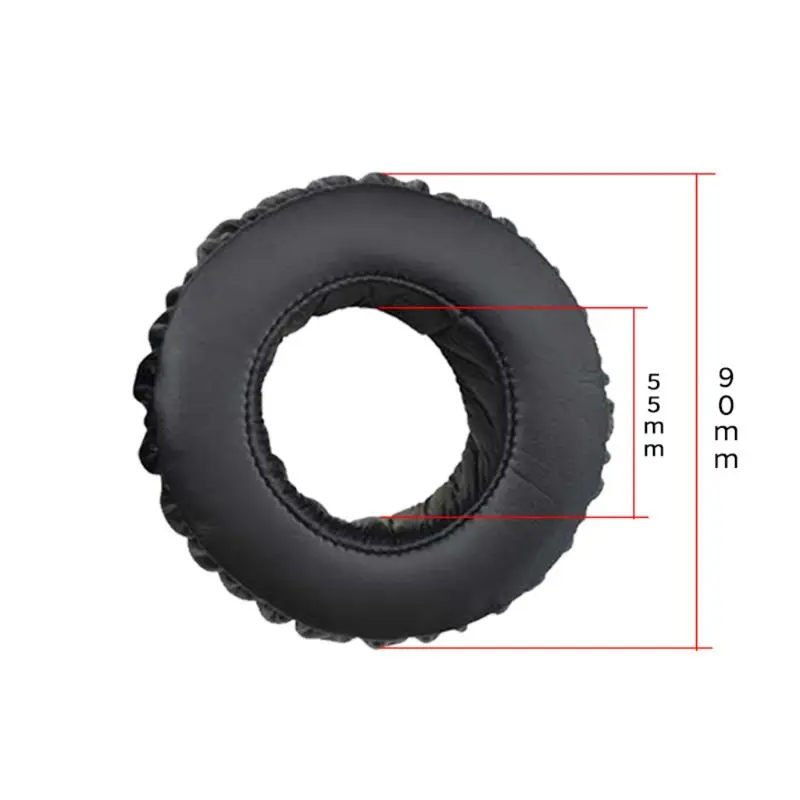 1Pair Replacement Ear Cushion Pads Cover Earpad for SONY MDR XB500 Headphones