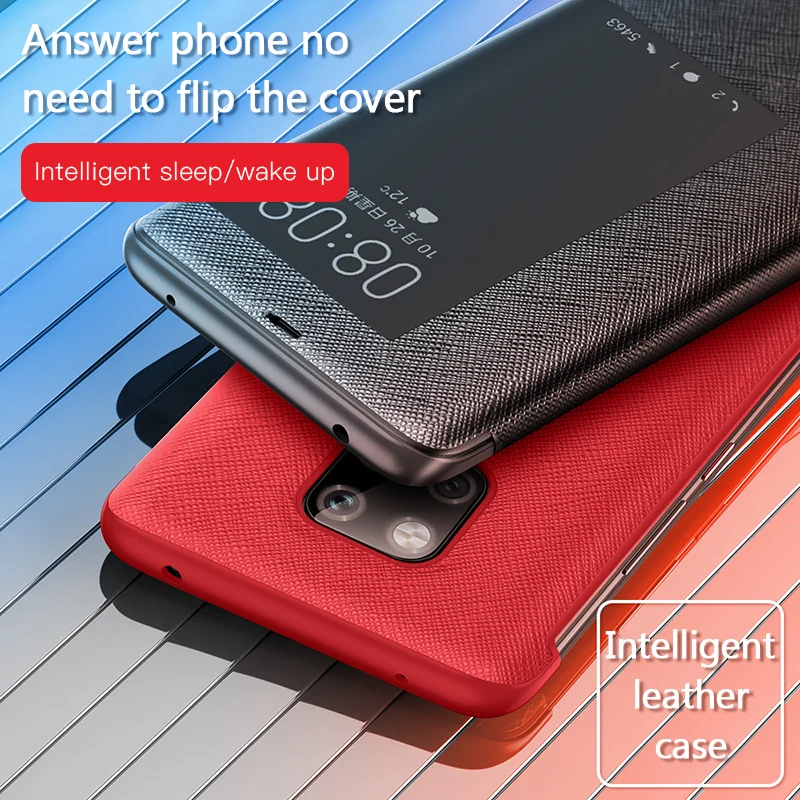 Flip Cover Genuine Leather Magnetic Phone Case For Huawei P30 Pro P20 Mate 20 X Mate20 Mate10 P20pro 10 pro | Мобильные телефоны и