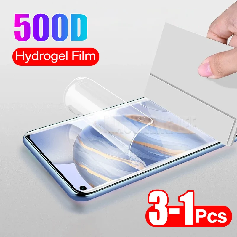 3 1 шт. Защитная Гидрогелевая пленка для Huawei Honor 10 20 30 Pro Полное покрытие Защита экрана для Honor 20s 10i 20i не стекло|Защитные стёкла и плёнки|   | АлиЭкспресс